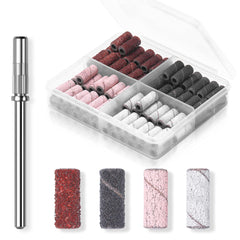 Makartt bandes de ponçage multicolores pour meule à ongles, polyvalentes pour ponçage précis