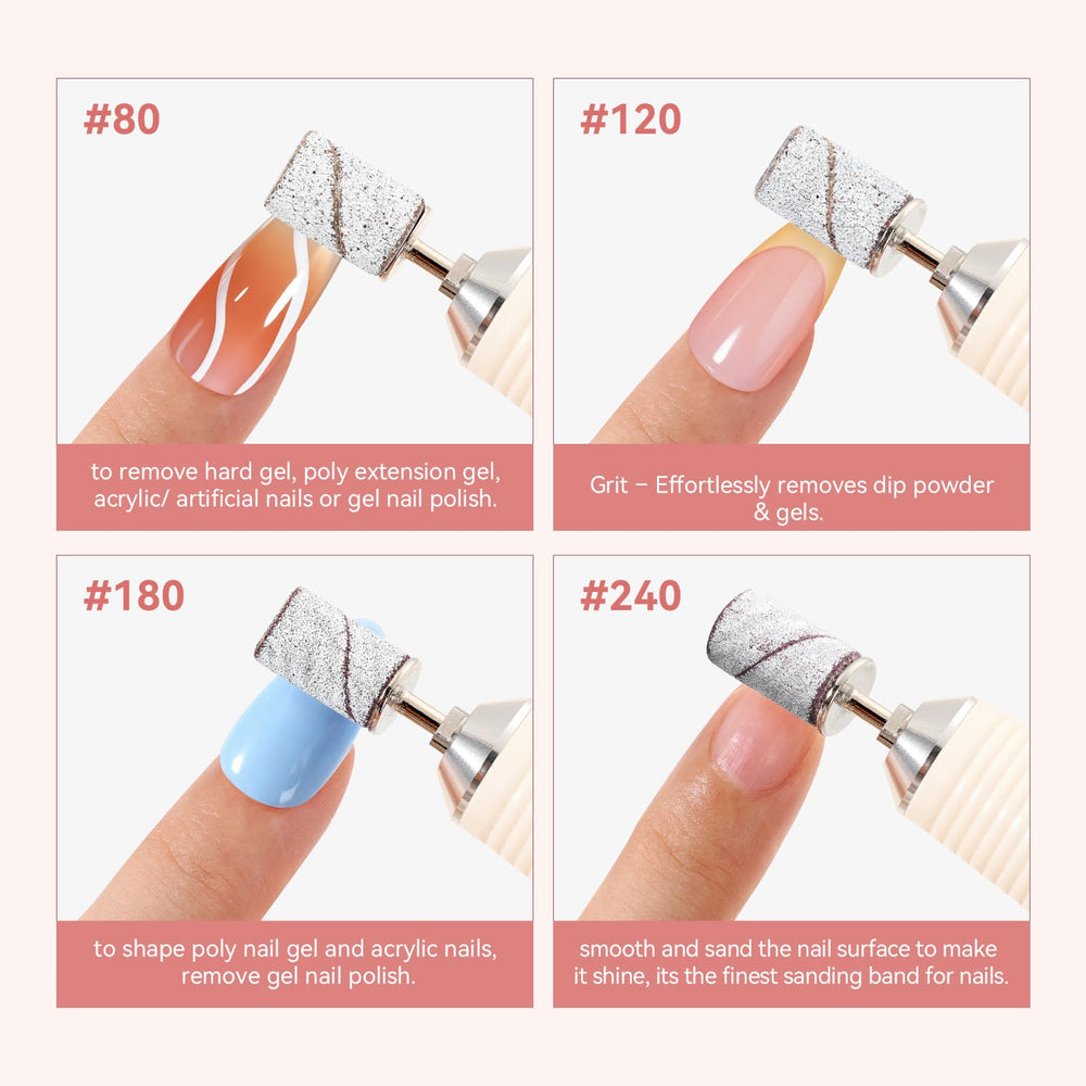 Bandes Makartt résistantes pour enlever gel et lisser.