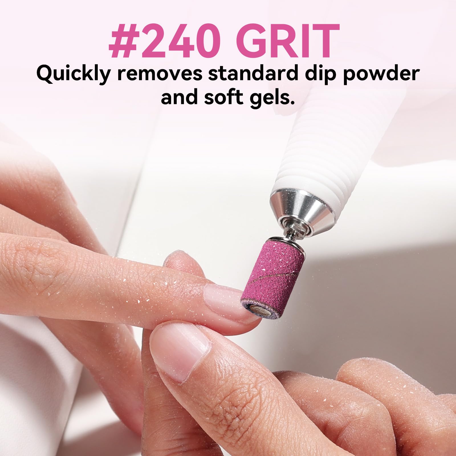 Bandes Makartt idéales pour manucure-pédicure et soins des ongles.