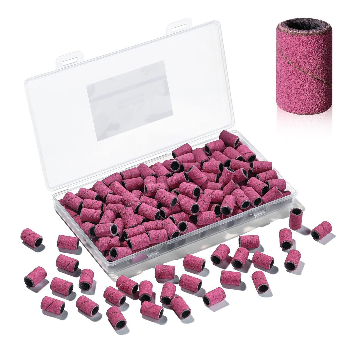 Bandes Makartt pour sablage d’ongles, grain 240, préparation rapide.