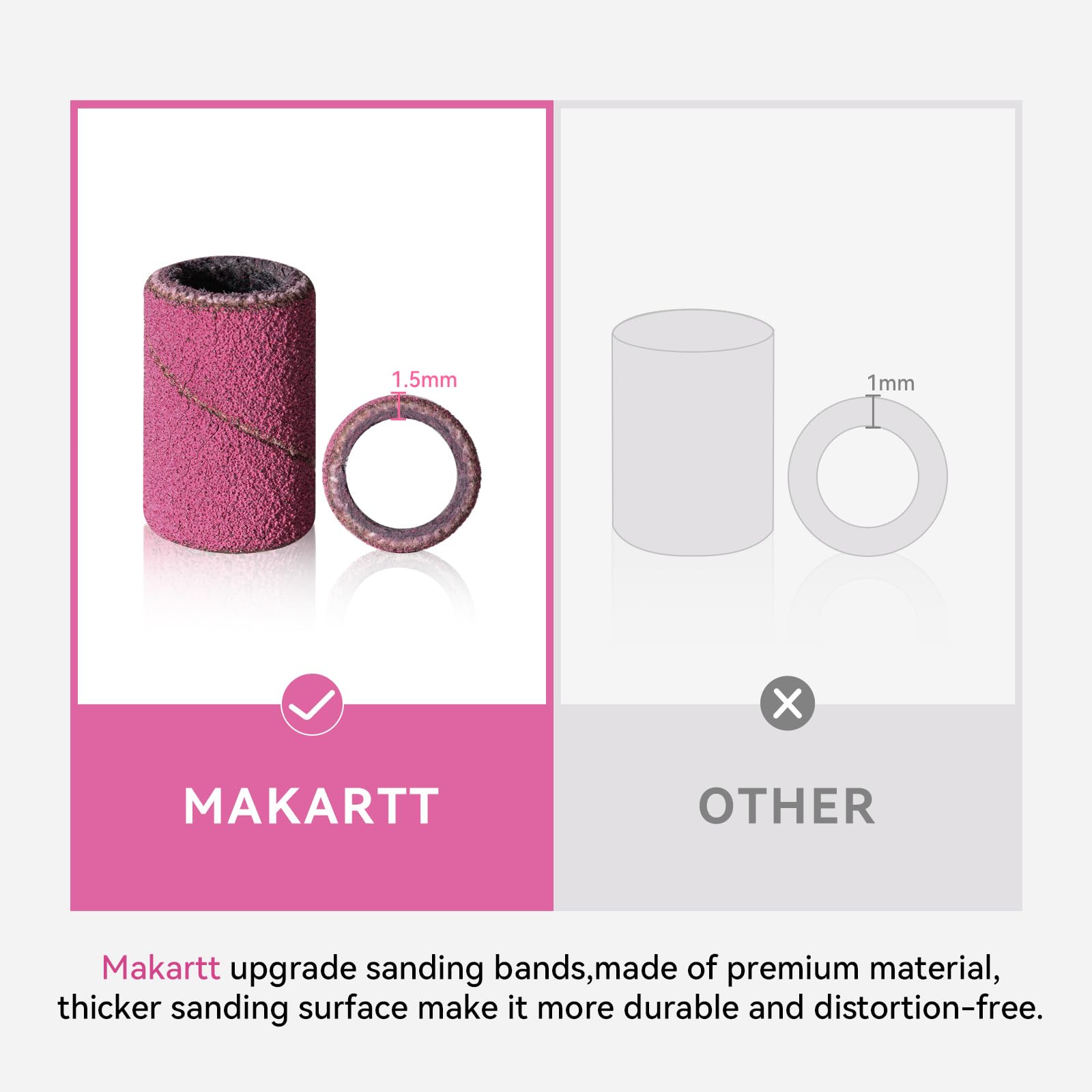 Bandes Makartt idéales pour salon ou domicile, usage pratique.