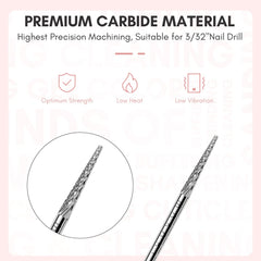 Makartt bit-preparation-ongles-precision: outil précis pour une manucure soignée.