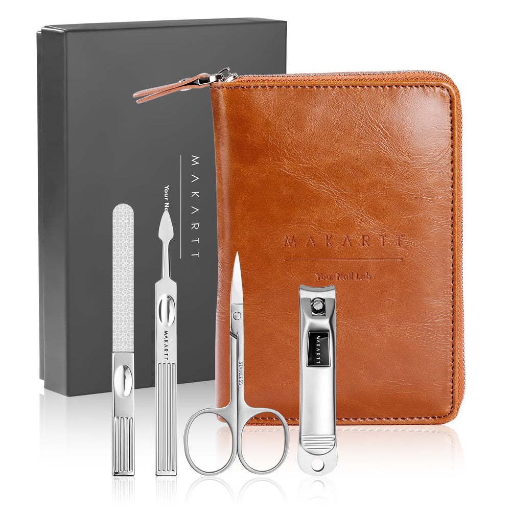 Makartt boite voyage cuir, rangement compact et élégant pour emporter son kit.