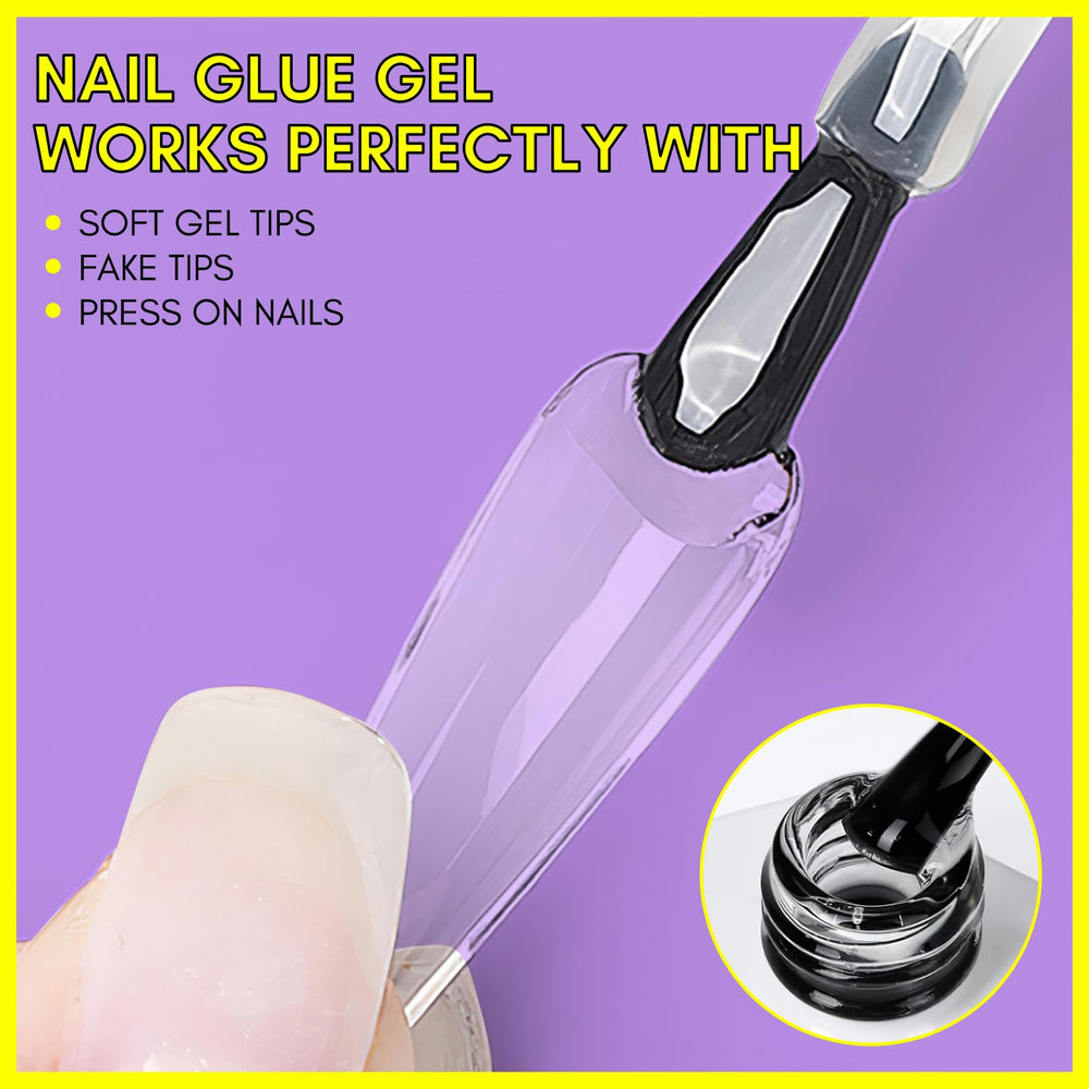 Makartt Colle Gel Ongles Base Pour Vernis Gel.