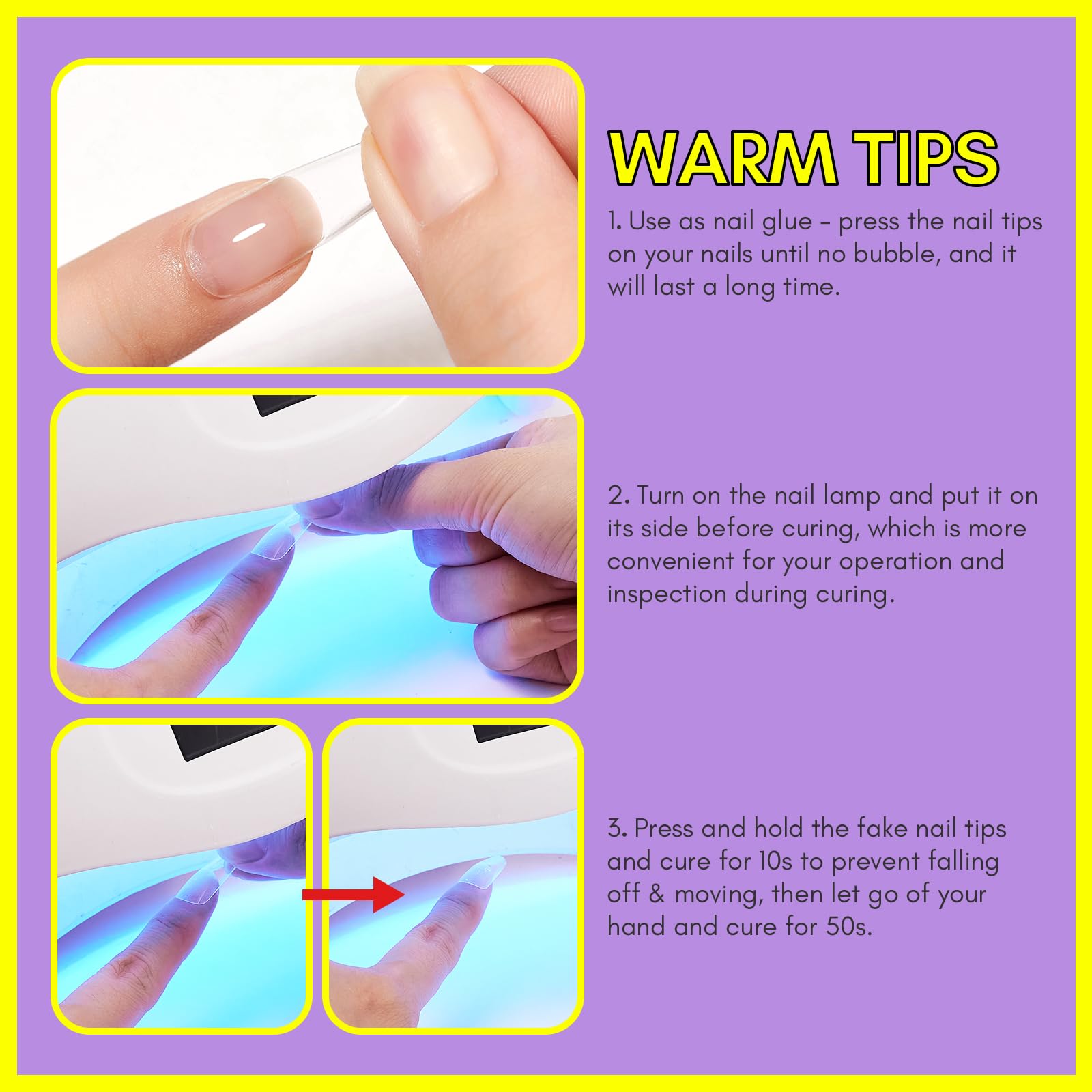 Makartt Colle Gel Ongles Photopolymérisation Optimisée.