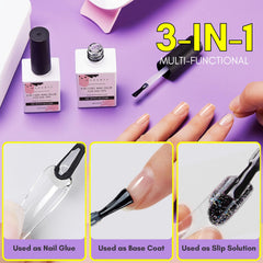 Makartt Colle Gel Ongles Solution de Glisse pour travail fluide.