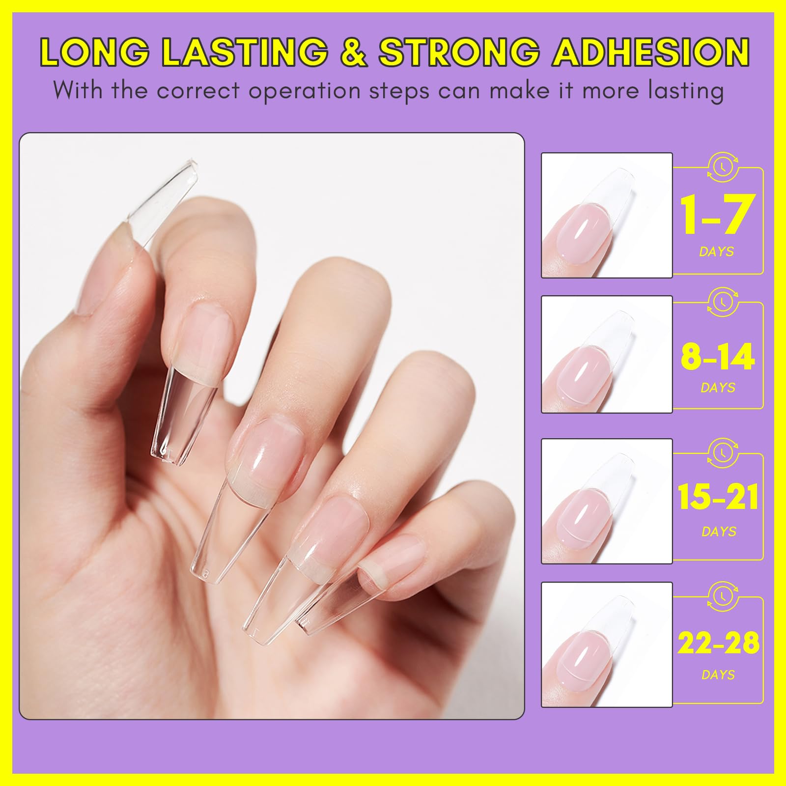 Makartt Colle Gel Ongles Vernis Gel Kit.