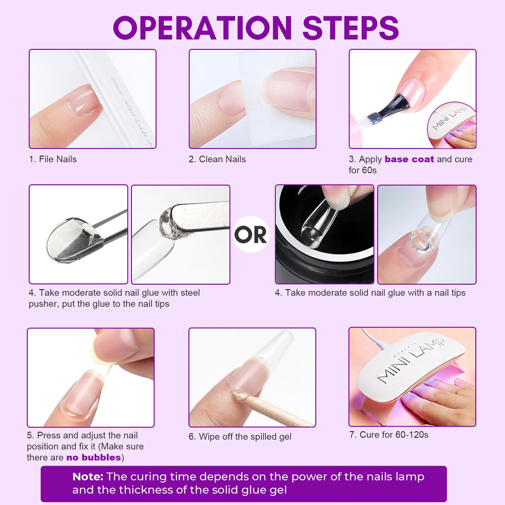 Préparation des ongles et base recommandée avant Makartt Gel Solide