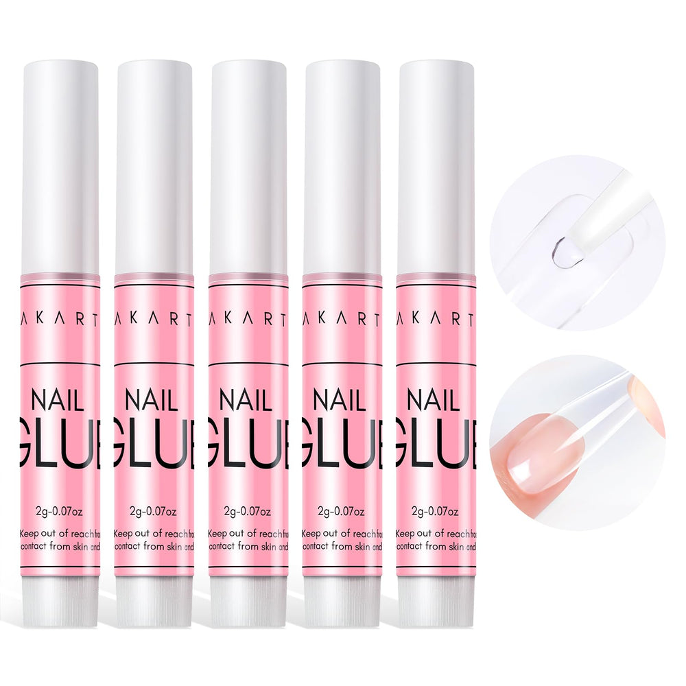 Makartt Colle Ongles facile à retirer avec dissolvant à l’acétone.