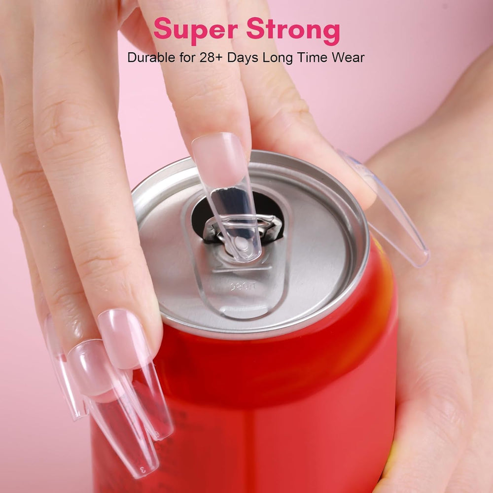 Colle Makartt ongles dissolution acetone, retrait facile sans endommager l’ongle.