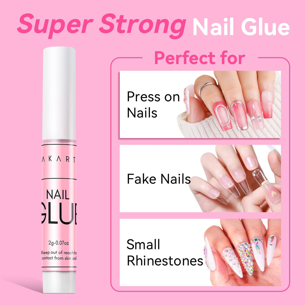 Makartt Colle Ongles tenue longue: plus de deux semaines selon usage.