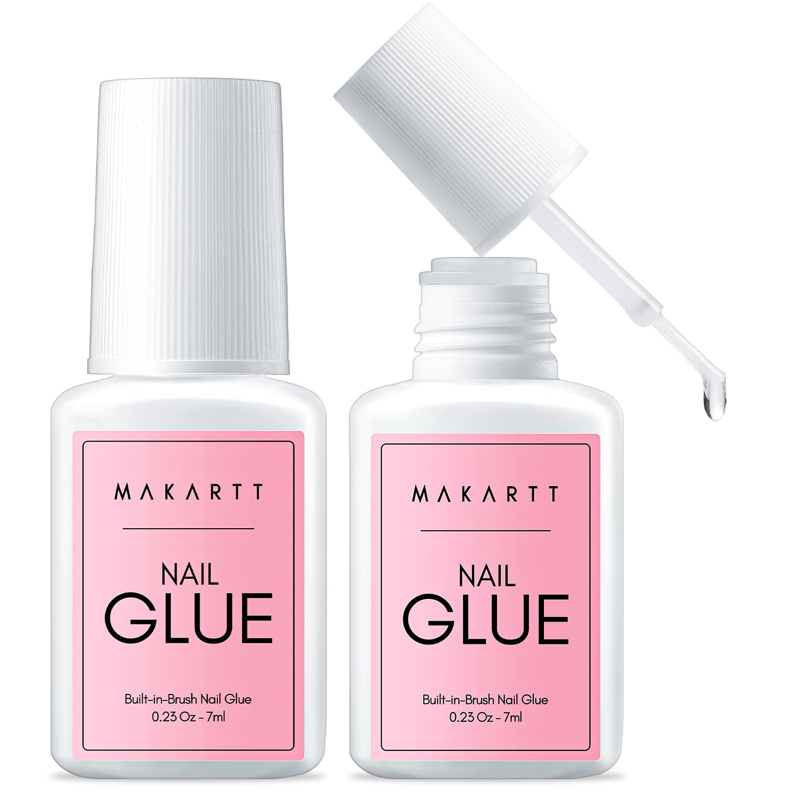 Makartt Colle Ongles Rapide Pinceau : adhérence rapide pour ongles pressés