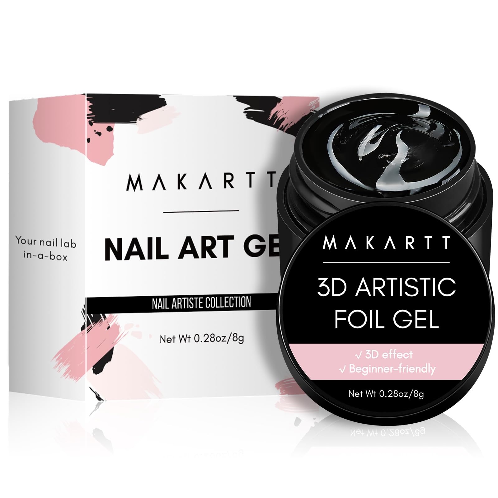Makartt Compatibilité avec vernis, gel d'extension et poudre pour polyvalence