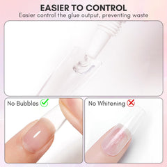 Ingrédients naturels et sans odeur pour les ongles.