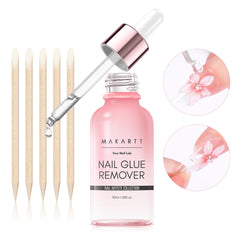 Makartt Dissolvant Ongles: goutte pipette pour application précise et rapide