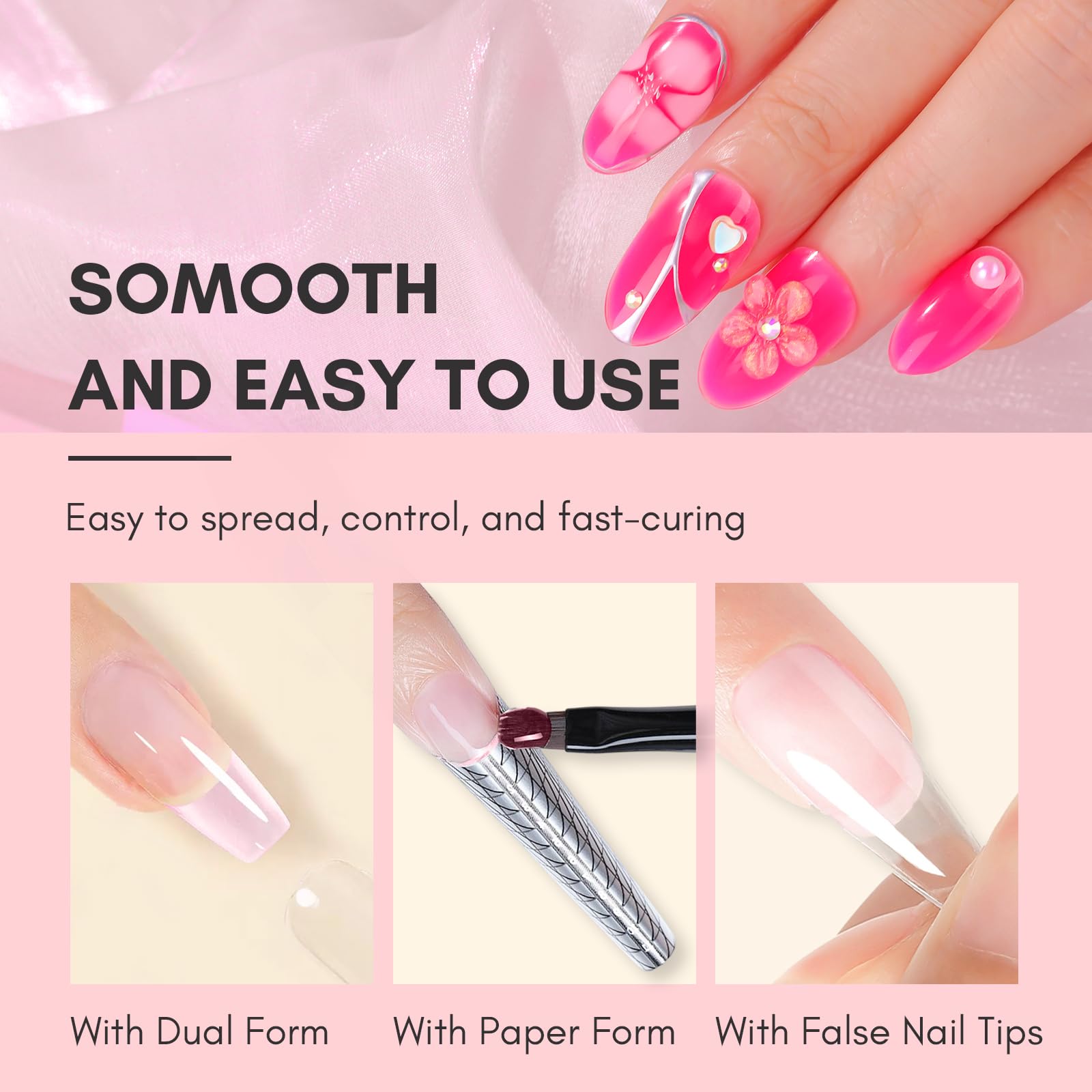 Durabilité longue pour extensions gel.