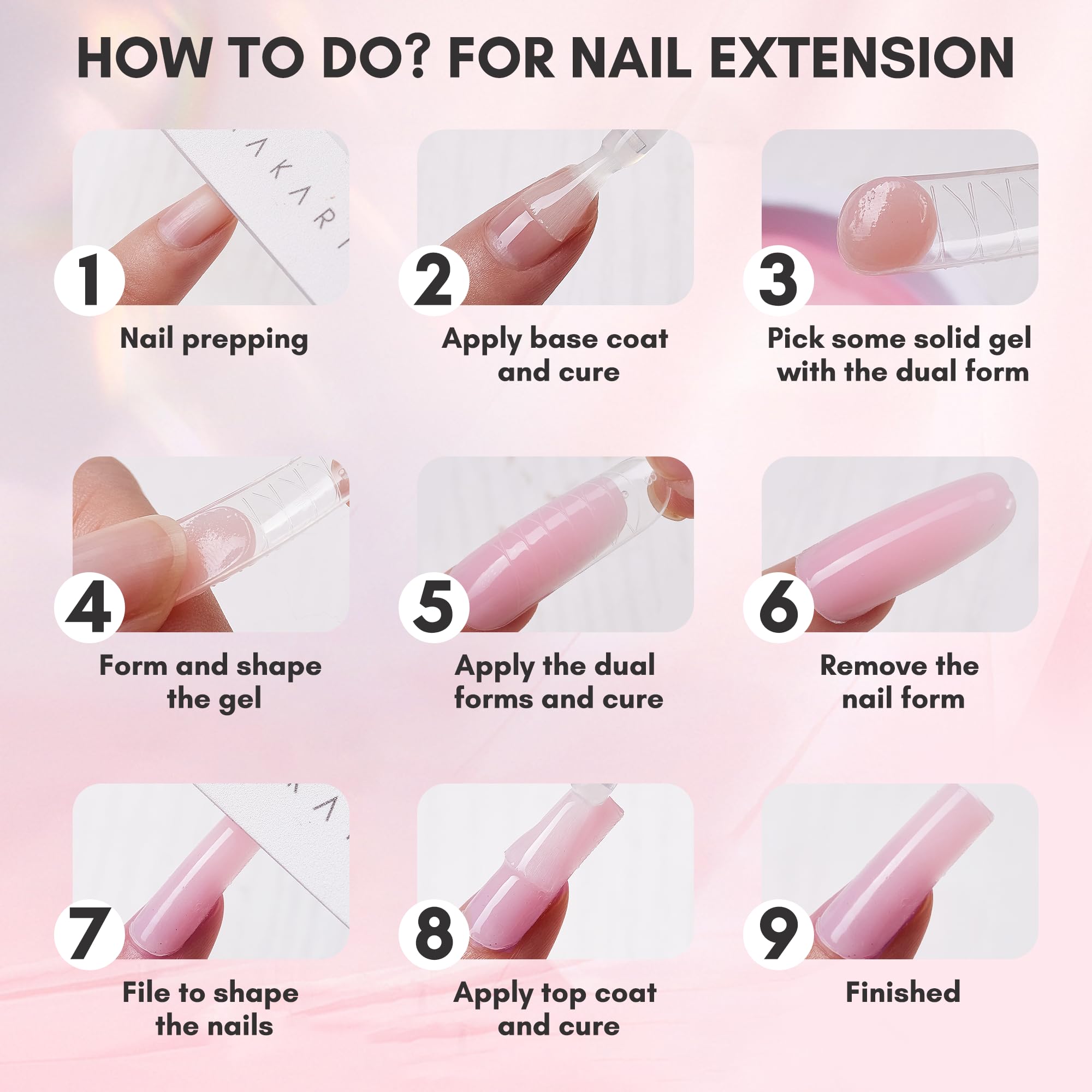 Makartt durable-looking finish suggests long-lasting nail art with proper prep.