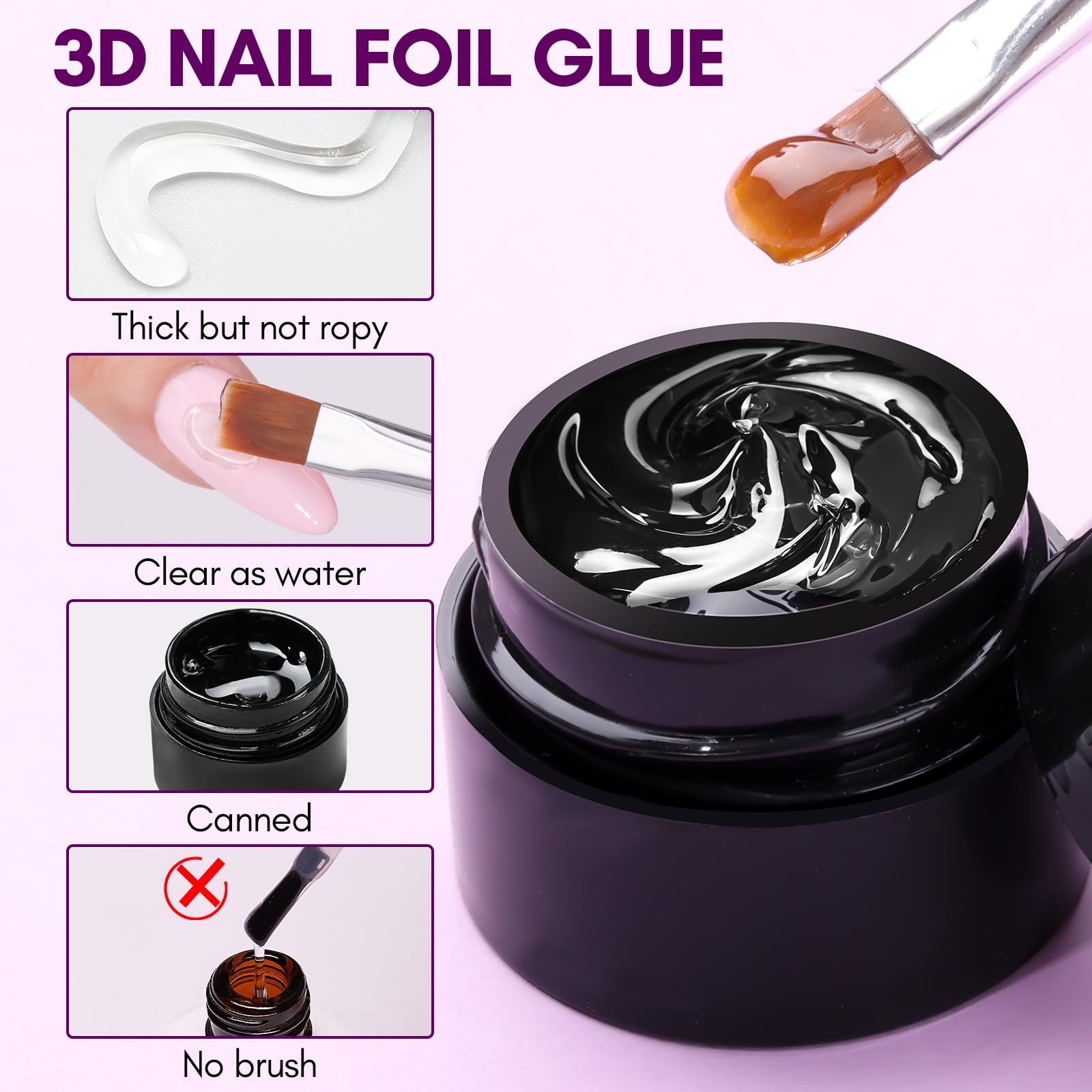 Makartt Effet 3D avec motifs lignes et coquilles pour ongles audacieux