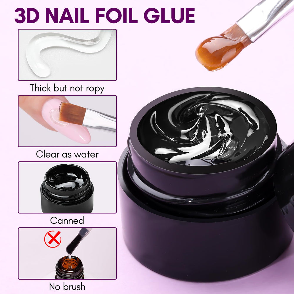 Makartt Effet 3D avec motifs lignes et coquilles pour ongles audacieux