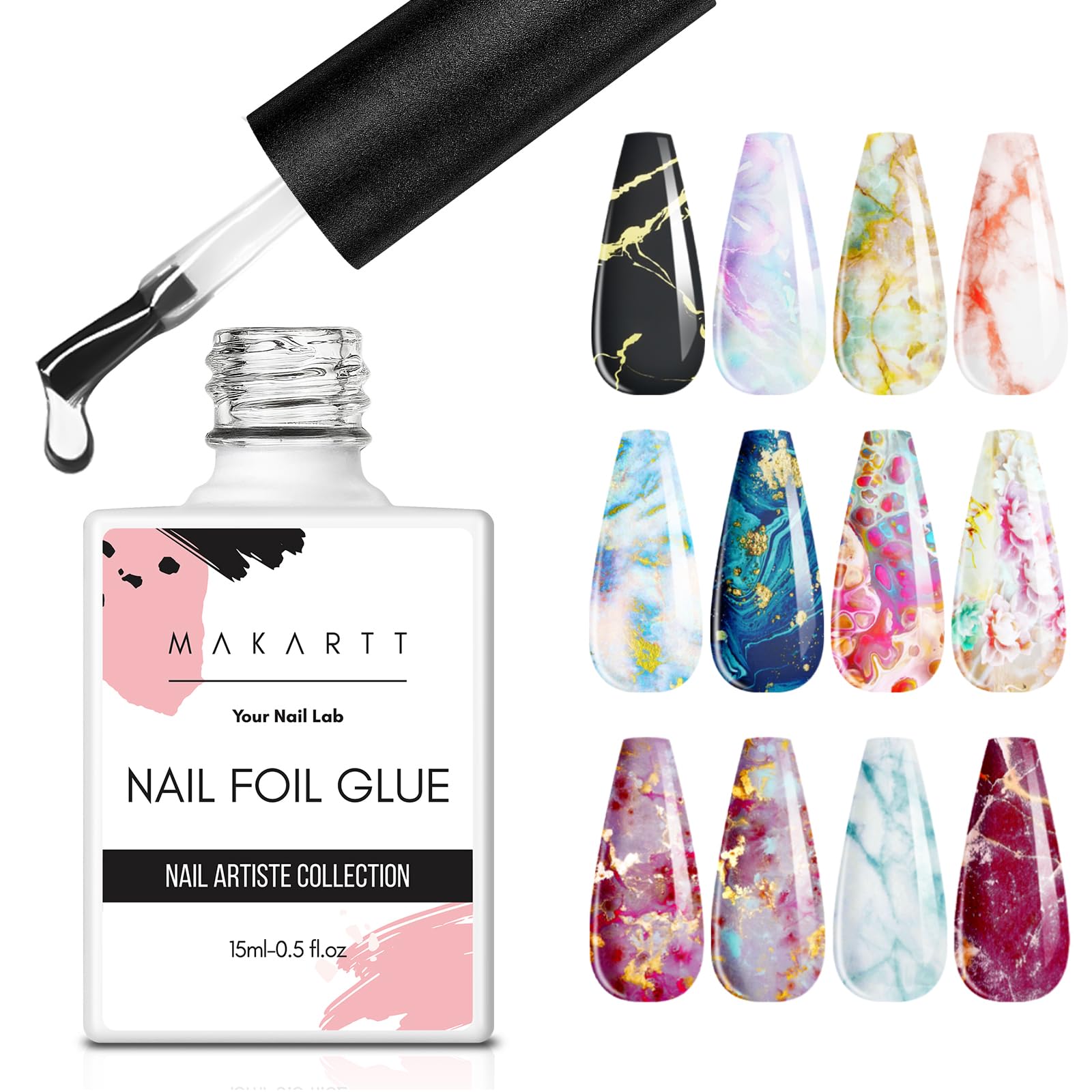Makartt Emballage 15 ml: contenance pratique pour multiples utilisations.