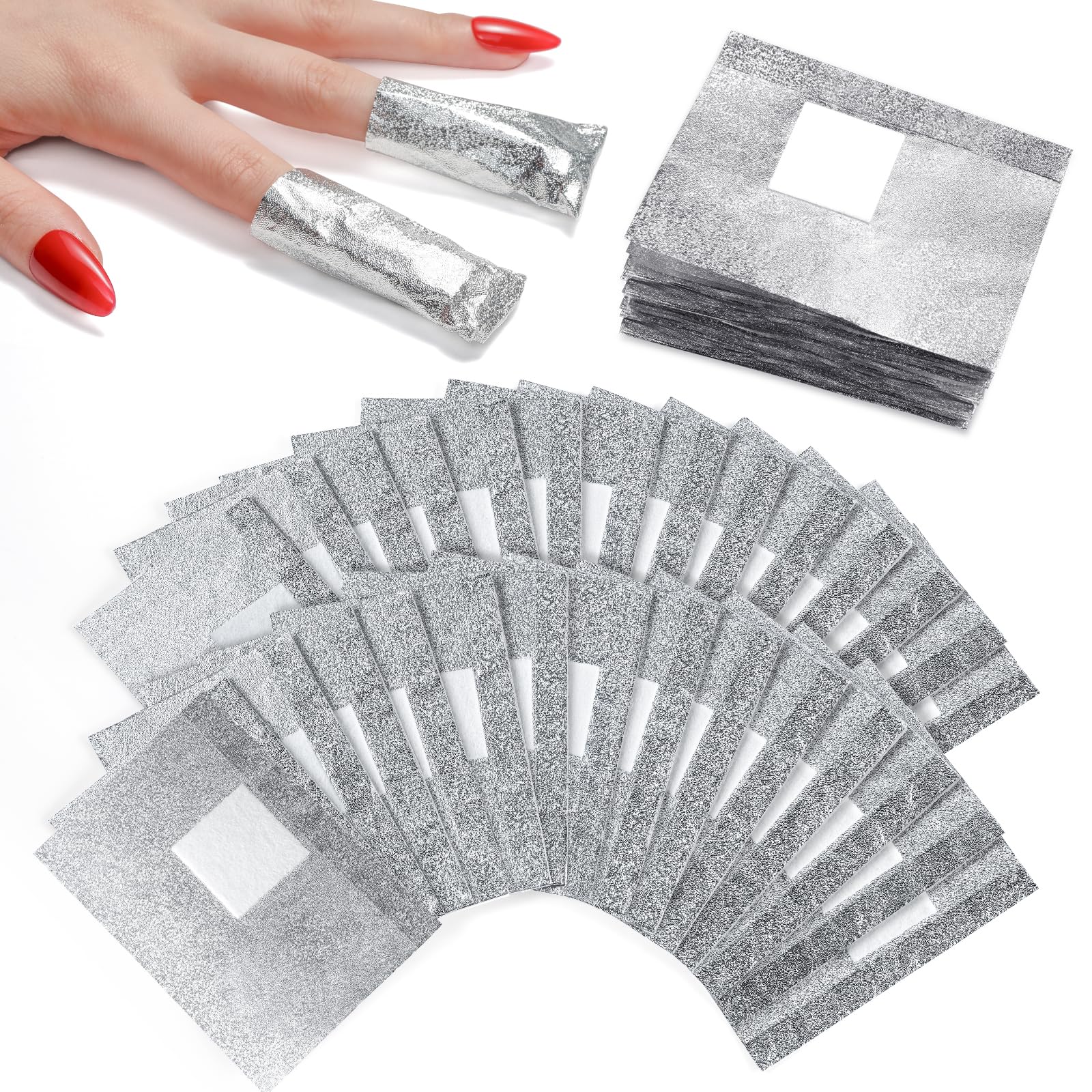 Makartt foil wrap grand format pour ongles, retrait rapide du gel