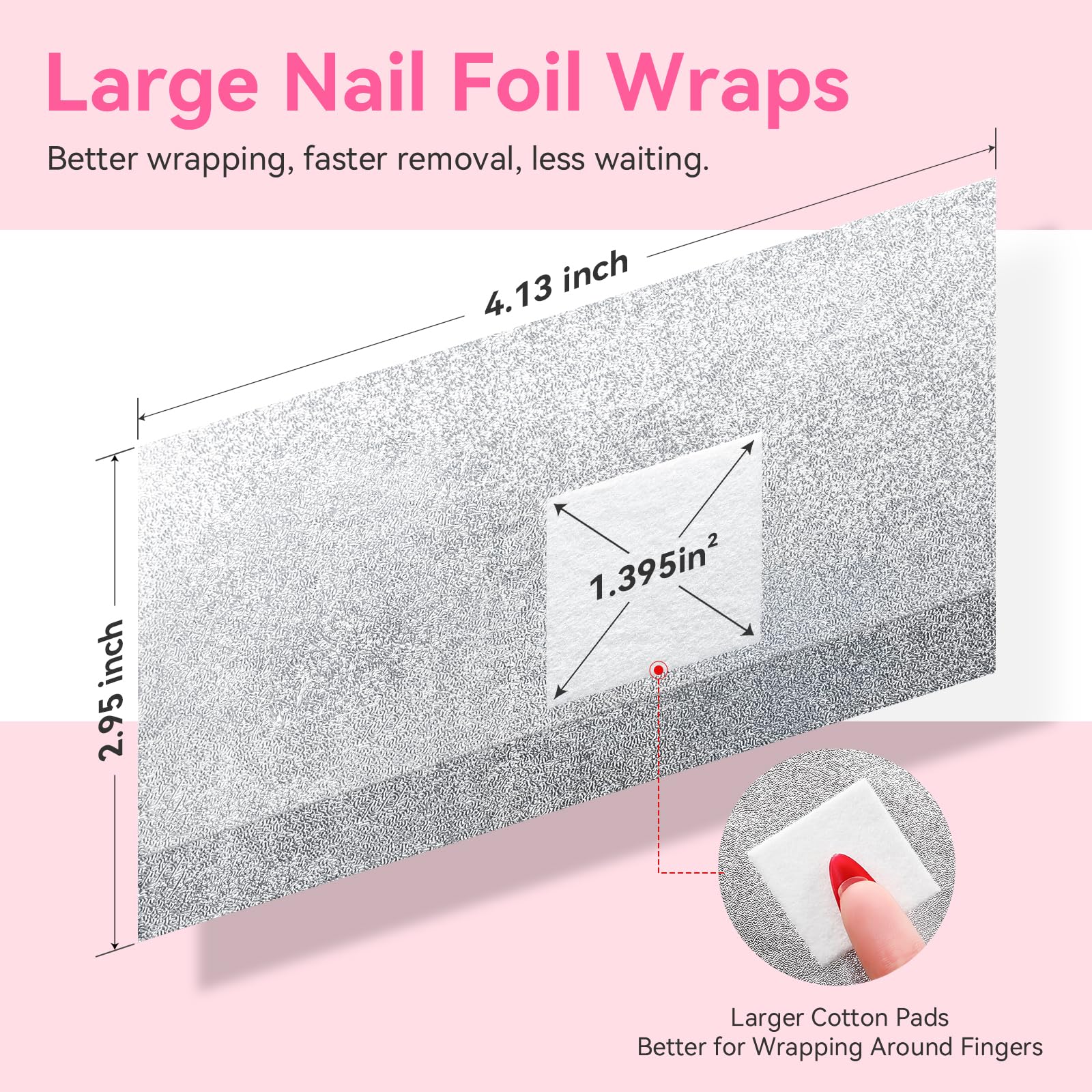 Enroulement facile autour de l'ongle avec Makartt foil