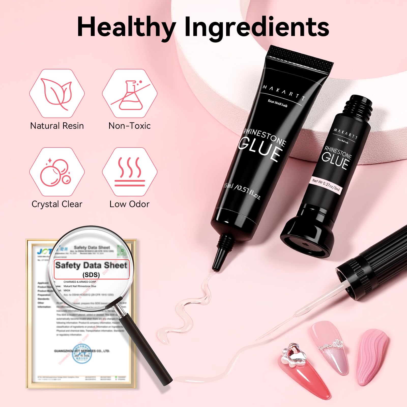 Makartt ensemble-pratique, kit indispensable pour l'art des ongles.