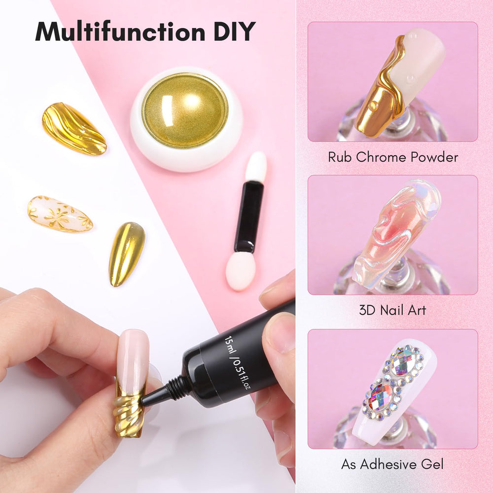 Makartt éponges-bâtonnets pour application précise des motifs sur ongles.