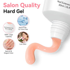 Makartt extension ongles nude – base durable pour extensions naturelles.