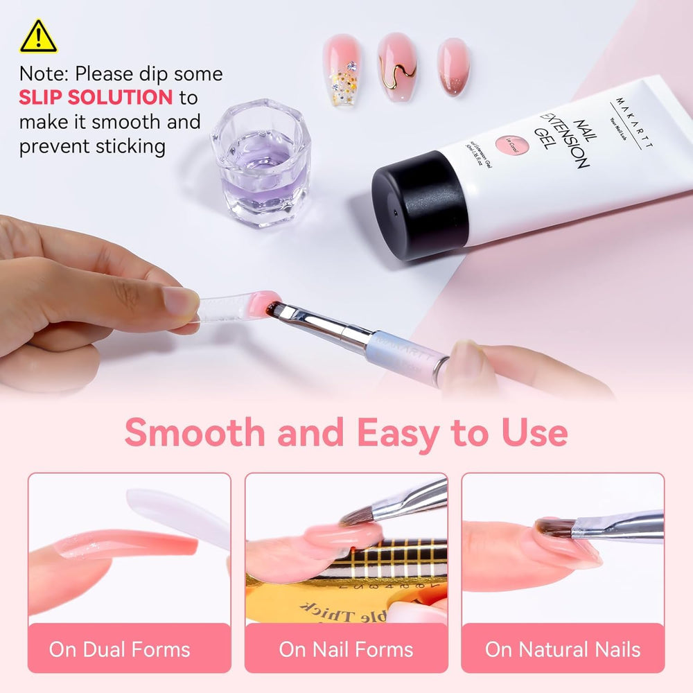 Makartt formes doubles pour gel poly, modelage précis facilité