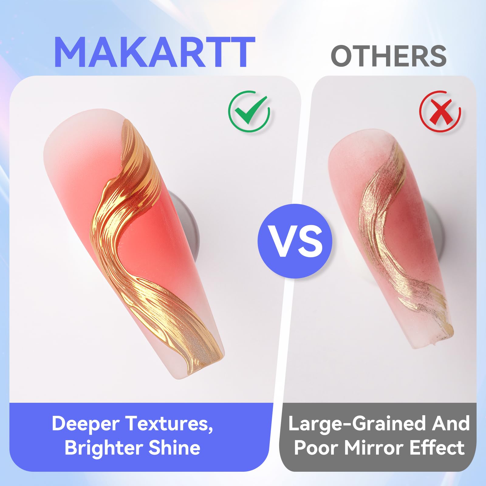 Makartt Gel 3D Art – application simple à domicile.