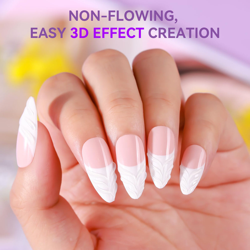 Makartt Gel 3D Art, formule naturelle et sûre pour divers types d’ongles.