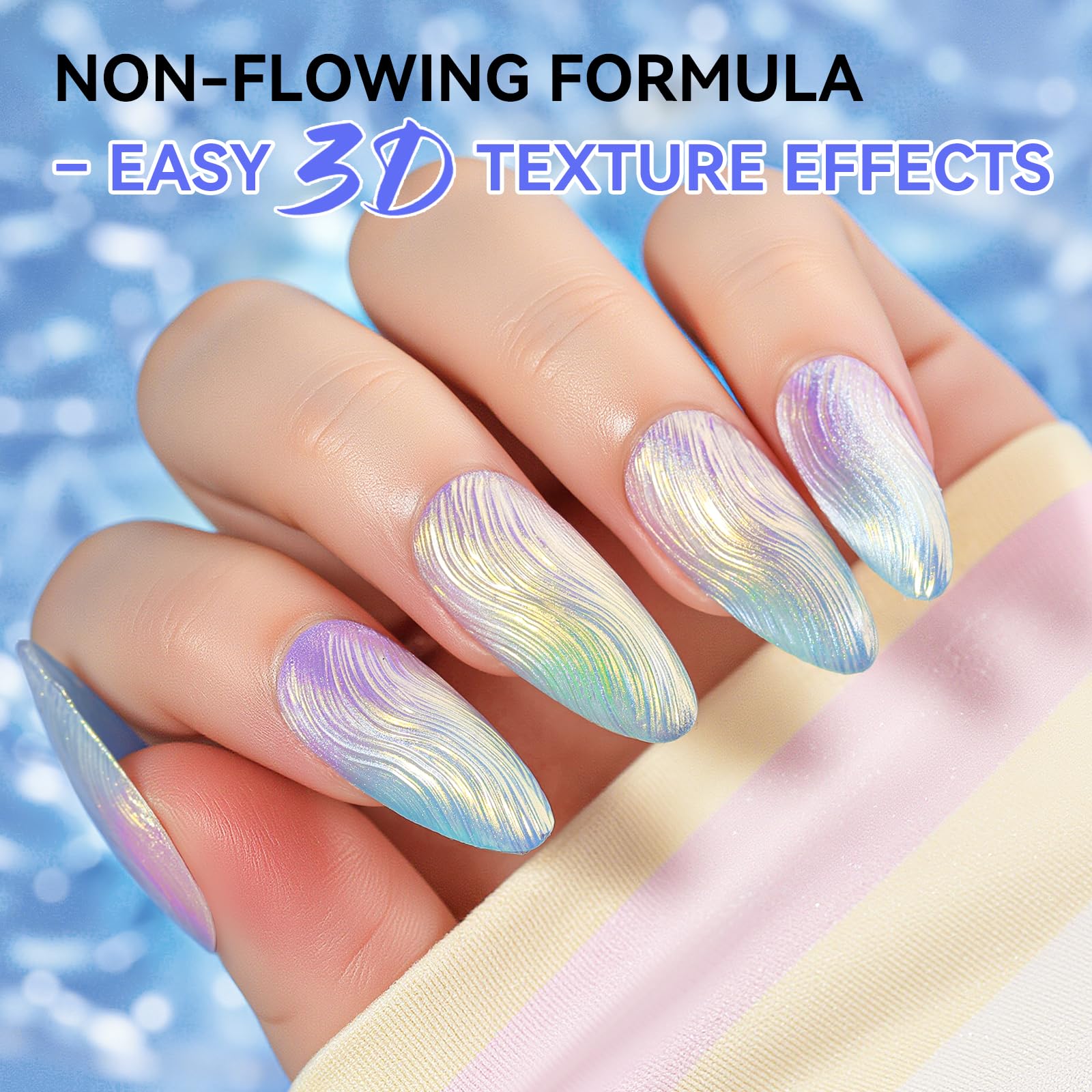 Makartt Gel 3D Art – charms et ornements ajoutant des détails.