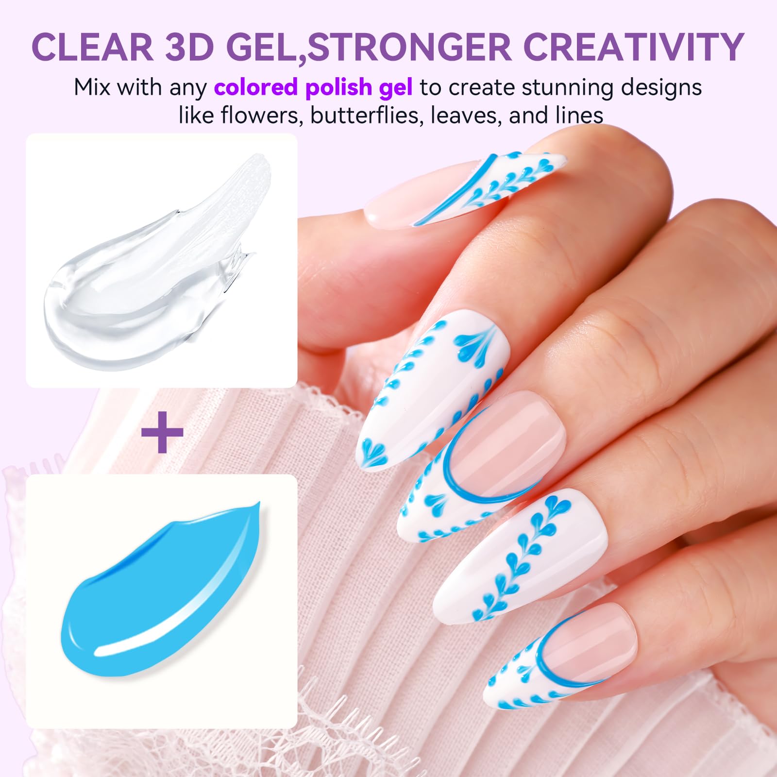 Makartt Gel 3D Art, poudre chrome pour designs futuristes sans effort.