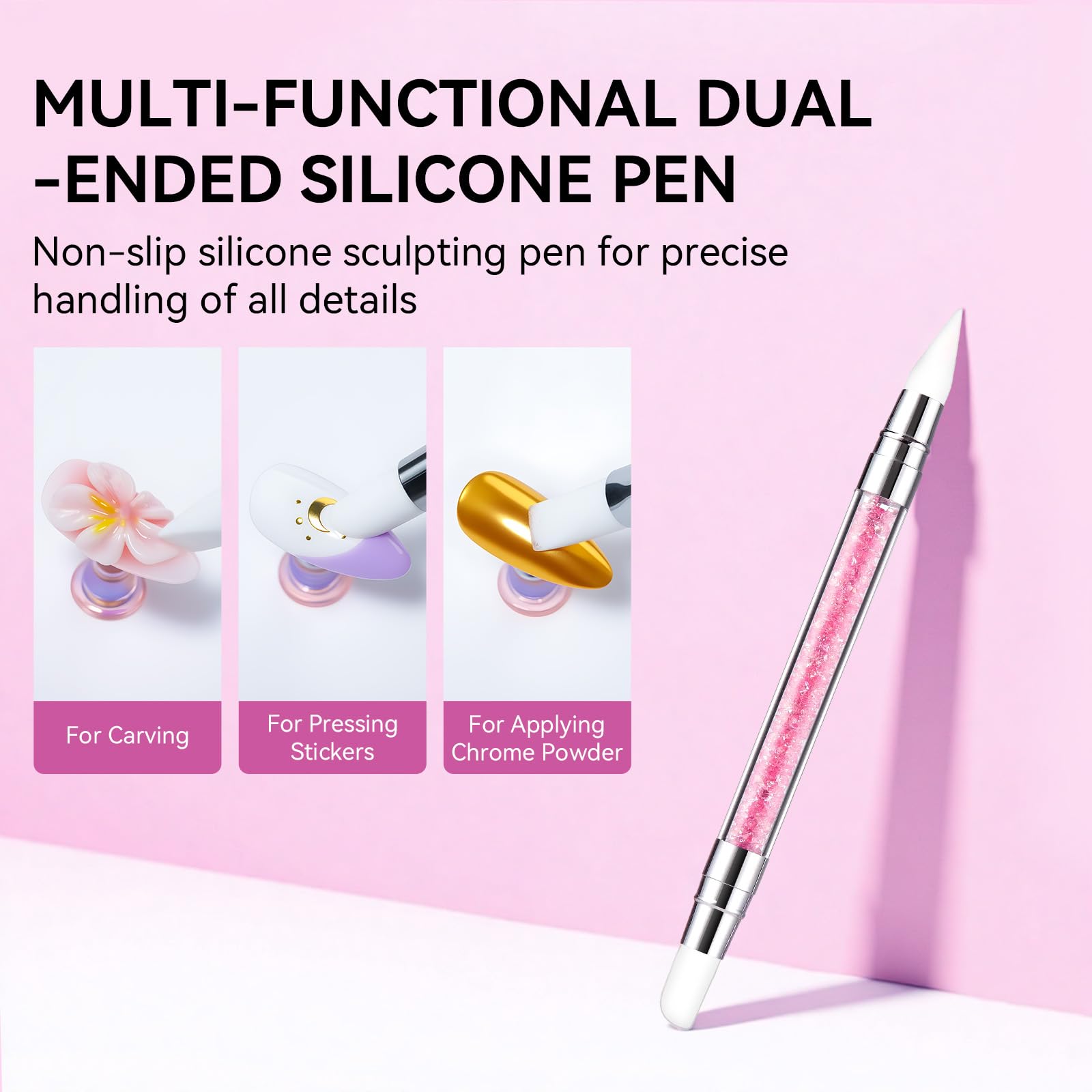 Makartt gel 3D non adhésif débutant — application facile pour nails maison