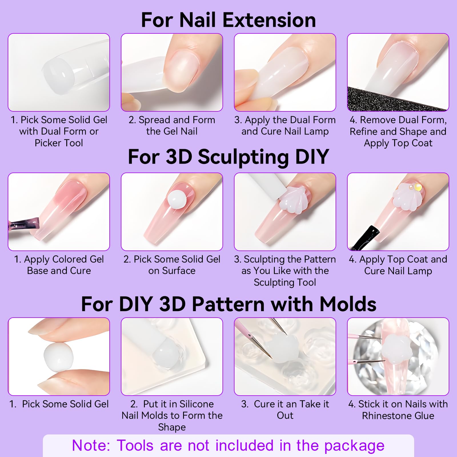 Makartt Gel 3D, texture non collante facilitant le modelage et le lissage