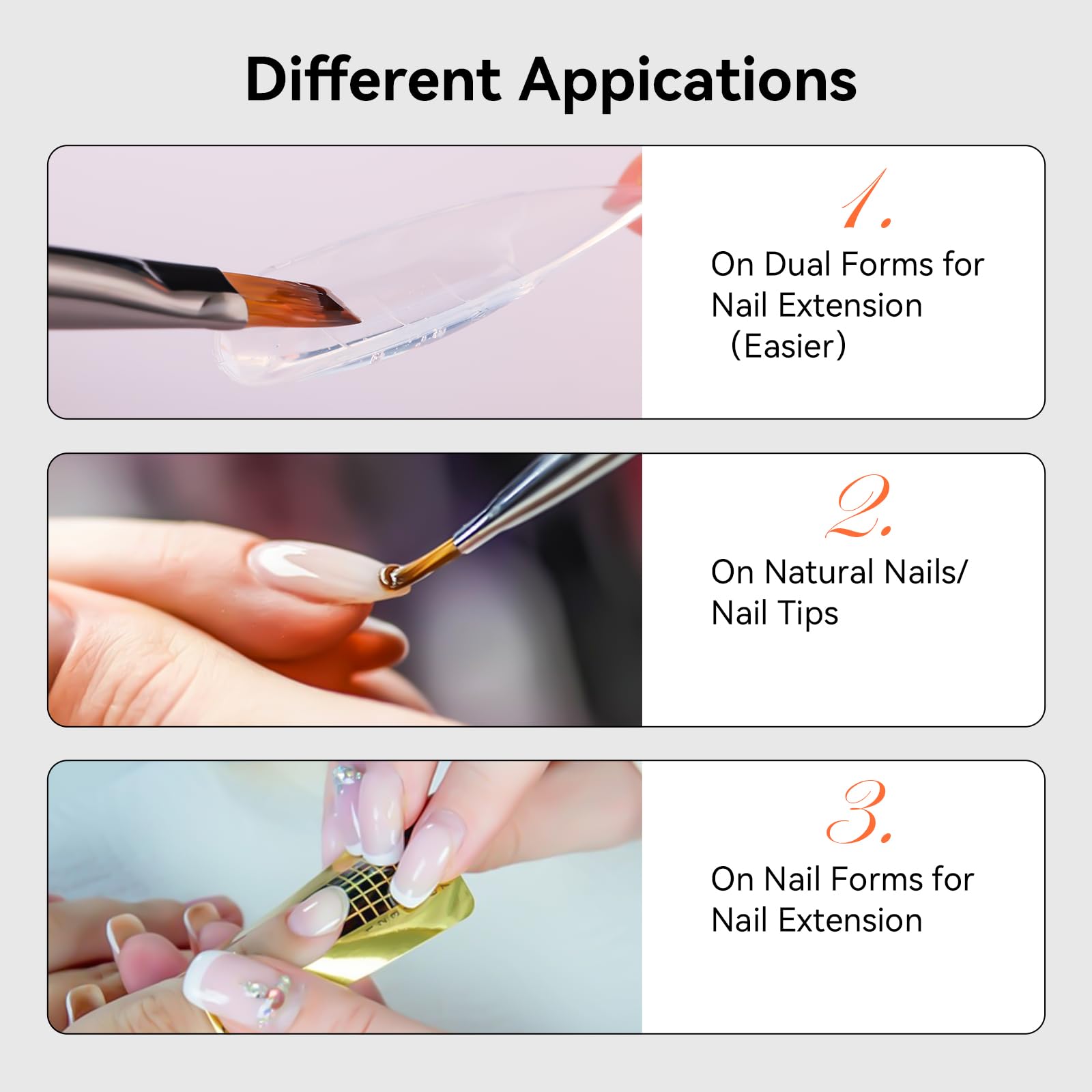 Compatibilité avec base et finition pour une application complète.