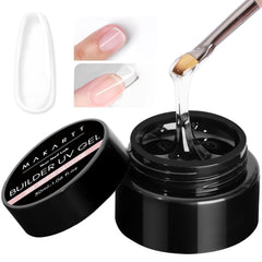 Makartt gel de construction clair, extension d’ongles impeccables et durables.
