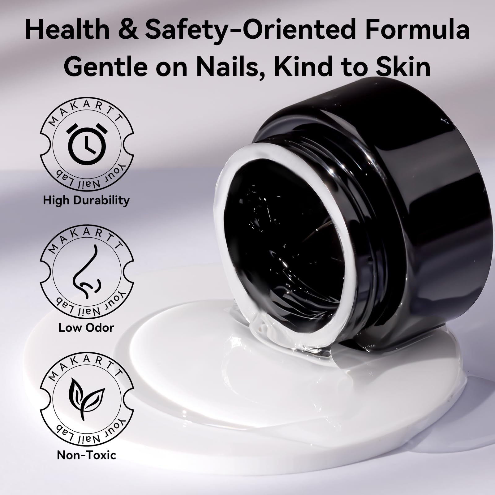 Formule saine Makartt pour ongles renforcés et protégés.