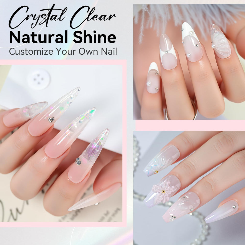 Makartt Gel Formes Coffin Amende Carré – adaptée à diverses formes pour un look élégant