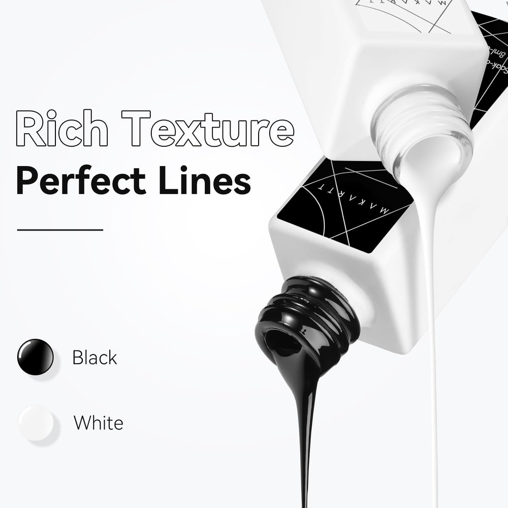 Makartt Gel Liner offre couleur vive après polymérisation UV LED