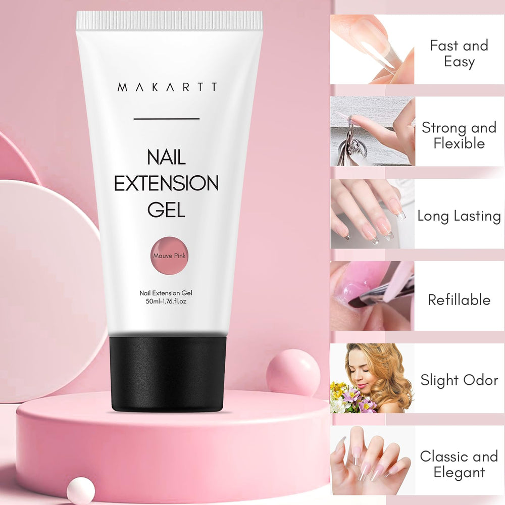 Makartt Gel extension facile a appliquer, ideal pour debutants.