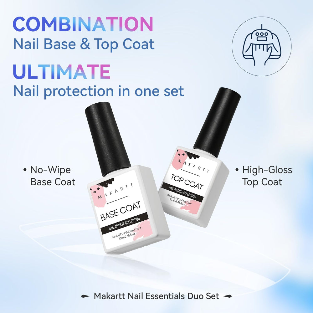Top coat compatible gel Makartt pour un éclat soutenu