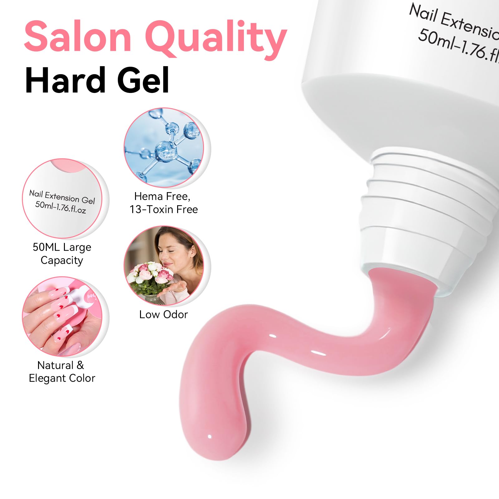 Makartt Gel Poly Base Protectrice – renforce et protège les ongles