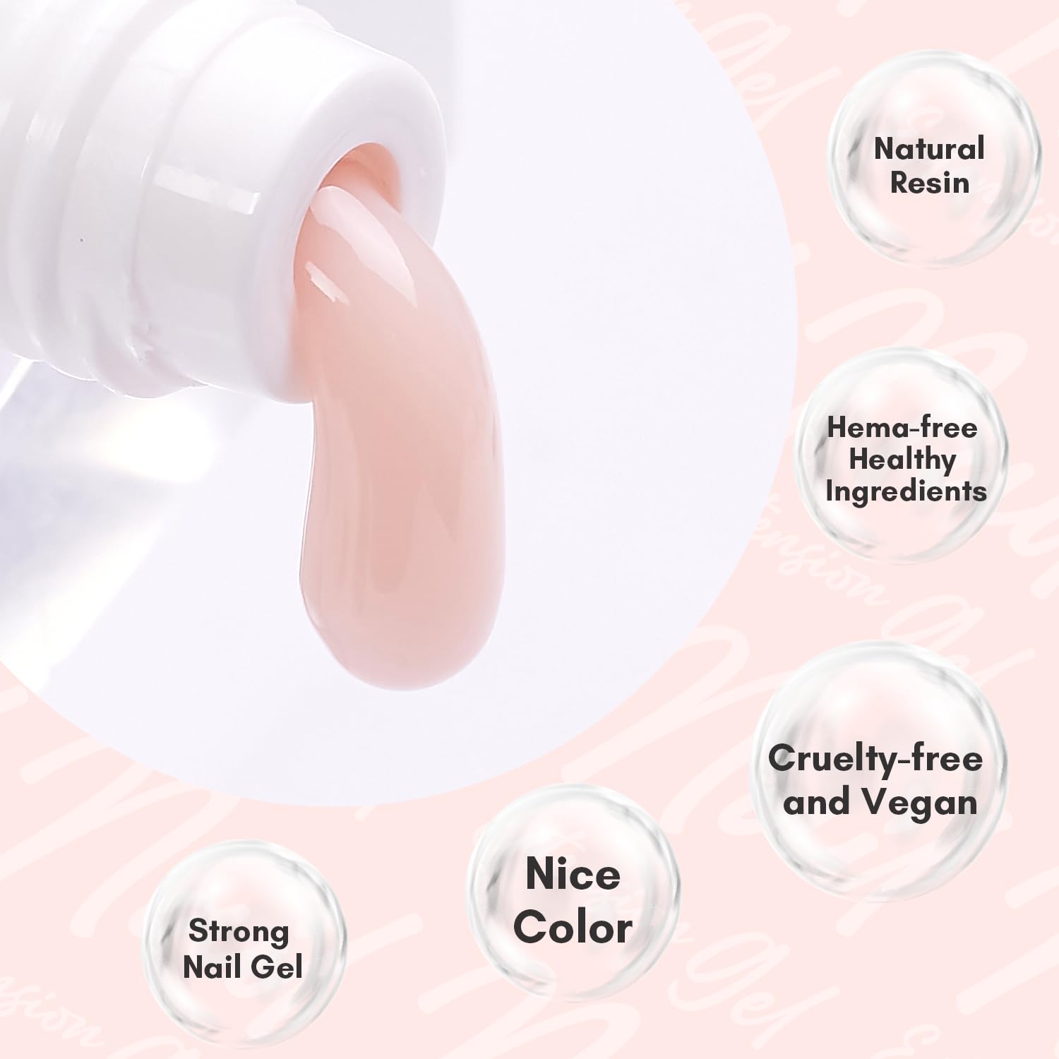 Base protectrice renforcée Makartt Gel Poly pour croissance saine