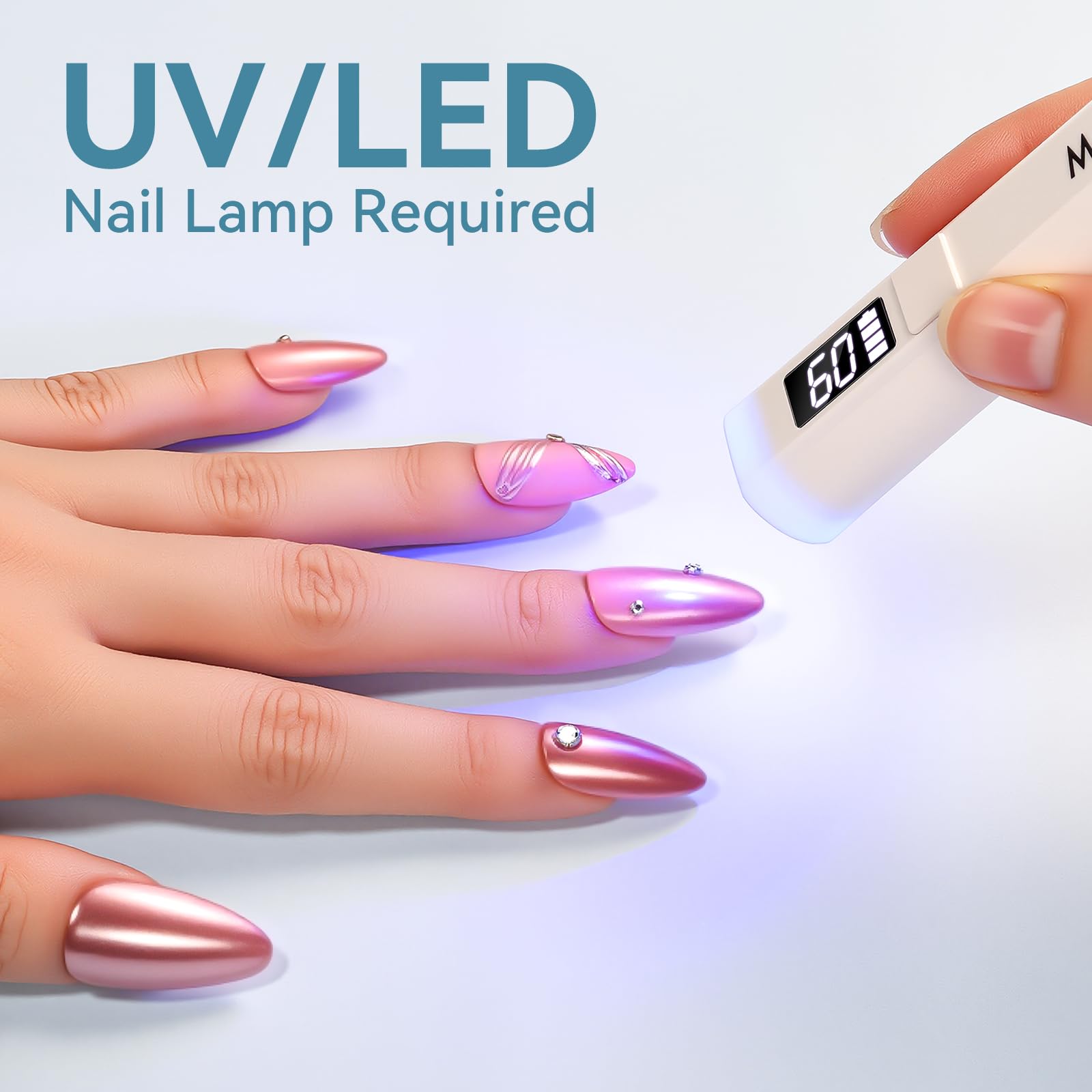 Makartt Gel Top Coat – compatible UV et LED pour tous les gels
