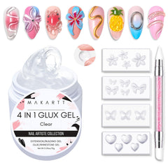 Makartt kit gel 3D sculpture — ensemble pour créations nails 3D à domicile