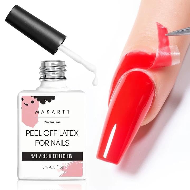 Makartt Latex pour ongles barrière cuticule pour une application nette.