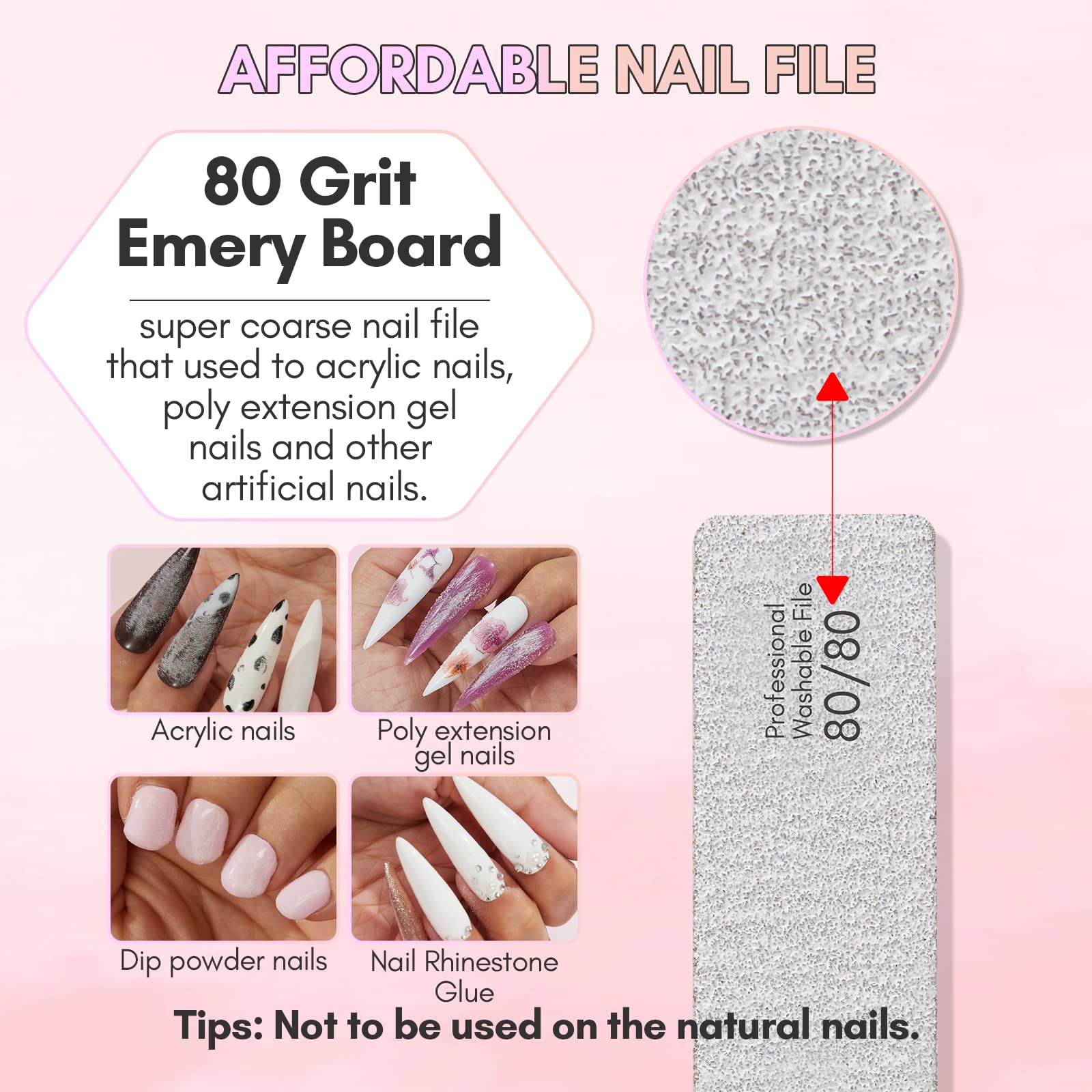Makartt lime à ongles ergonomique – prise en main confortable et précise.
