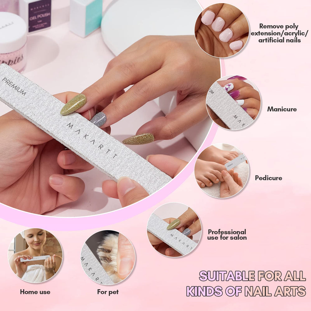 Makartt lime à ongles robuste – adaptée aux sessions répétées.